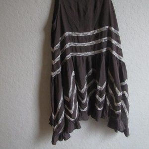 Free People XS Oversized Polka Dot Tank/Dress